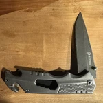 Nedfoss - Tactical Folding Pocket Knife W/ Glass Breaker & Belt Cutter. Fixed Price $10.00.