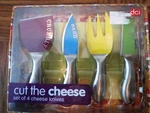 Dci - Cut The Cheese Set Of 4 Knives. Fixed Price $15.00.