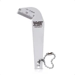Weldingstop Drill Bits Gage 118 Degree Angle Sharping Gauge, Stainless.... Fixed Price $12.53.