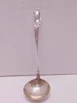 Vintage Sterling Silver Manchester Gadroonette Spoon Or Gravy Sauce Ladle. Fixed Price $60.00.