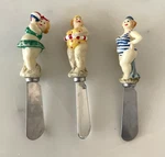 Boston Warehouse Spreaders Bathing Suit Beauties Beach Butter Cheese Knives. Fixed Price $15.00.