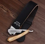 Leather Sharpening Strop/belt/strap Barber Salon Straight Cut Throat Razor Blade. Fixed Price $17.99.