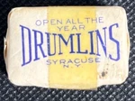 Vintage Drumlins Country Club Syracuse N.y. Advertising Sugar Cube Domino 1950'S. Fixed Price $14.99.