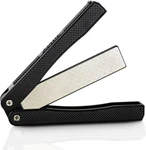 5" Diamond Pocket Sharpener Folding Knife Garden Tools Sharpening 400/600 Grit. Fixed Price $15.95.