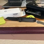Civivi Yonder Crossbar Lock Dark Green Micarta Folding 14C28N Knife 23073B1. Fixed Price $56.99.
