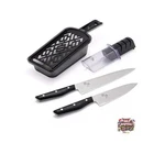 Kai Seki Magoroku 4-PIECE Set: 2 Knives + Cooking Utensils (kitchen Knife. Fixed Price $115.62.