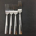 International Arabesque Frost Stainless 1 Dinner 3 Salad Forks New Lot Of 4. Fixed Price $19.99.