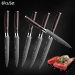 Kitchen Knife Set Steak Knives Sharp Stainless Steel Professional Chef Cutlery. Fixed Price $13.99.