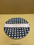 Kate Spade Raise Glass Saluti Blue Polka Dot Melamine Dinner Plate 2 Pack. Fixed Price $29.99.
