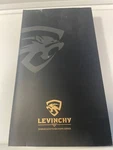 Levinchy Damascus Kitchen Set 3 Pieces Chef Knife/santoku/steak Pakka Wood. Fixed Price $69.99.
