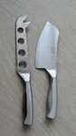 Berghoff Semesser Cheese Knife Set; Brushed Stainless Steel; Near Mint. Fixed Price $20.00.