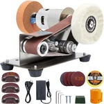 Mini Belt Sander, Electric Small Knife Making Supplies, 7 Adjustable.... Fixed Price $88.99.
