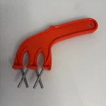 Edgemaker Pro Knife Sharpener Honing System Orange Made Usa. Fixed Price $21.99.