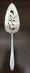 Vtg International Silver Pierced Tulip Server 1956. Rs. Fixed Price $11.20.