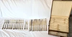 1847 Rogers 12 Dinner Forks A1 Rrr Knives Dwt & Butter Tsp 26 Pcs All. Fixed Price $75.00.