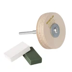 Sharpening Wheel Kit - 3" Leather Honing & Polishing For Knives, Chisel.... Fixed Price $26.37.