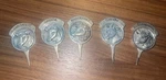 Vintage Silea French Gouda Roquefort Emmental Cow Charcuterie Cheese Markers. Fixed Price $30.00.