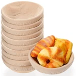 Ziliny Set 6 Bread Proofing Basket Banneton Sourdough Kit With Cloth.... Fixed Price $69.62.