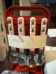 Flatware Oneida Stainless Steel Holiday Colormates 24 Piece Portable Caddy New. Fixed Price $45.00.