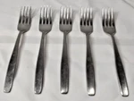Rogers Cutlery Creation Forks Stainless 6 3/4" Lot Of 5 International Silver Usa. Fixed Price $14.95.