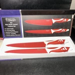 Nib Royal Crest 2PC Non-stick Coated Cutlery Set Red. Fixed Price $15.00.