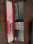 Mosfiata 7" Santoku Knife Chef Cutting For Cooking With Finger Guard An.... Fixed Price $26.00.