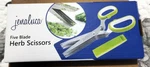 Jenaluca 5-BLADE Herb Cutting Scissors. Fixed Price $9.99.