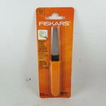 Fiskars 6' Diamond Coated Scissor Sharpener & Gardening Tool Blade New. Fixed Price $8.41.