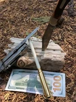 30-06 Bullet Handle Knife Sharpener Hone Arkansas Ceramic 3/8 Rod AC72. Fixed Price $14.95.