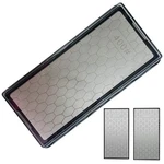 Double-sided Diamond Sharpening Stone, Knife Sharpener Sharpene.... Fixed Price $31.57.