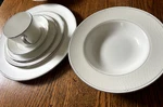Monique Lhuillier For Royal Doulton - Atelier 5 Piece Place Setting + Soup Bowl. Fixed Price $80.00.