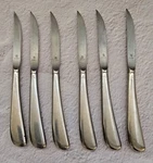 Lot Of 6 Wmf Cromargan Germany Steak Knives Stainless. Fixed Price $34.95.