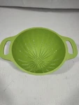Kitchenaid Colander Pasta Strainer Green 10" X 6.25" Nice Condition. Fixed Price $10.00.