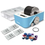 Discovery Tumbler Deluxe Set Stone Polishing Kit With Rocks, 4 Grits,.... Fixed Price $74.26.