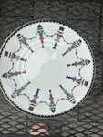 Set Of Four Lenox Fine Bone China Nutcracker Luncheon Plates Box. Fixed Price $41.14.