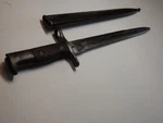U.s. Model 1892 Krag Jorgensen Rifle Bayonet Knife Dated 1902 W/scabbard. Fixed Price $199.00.