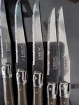 Steak Knives Set Of 5 Jean Dubost Laguiole France Dinnerware Home Kitchen. Fixed Price $28.49.
