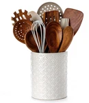 Nucookery 6.4'' Utensil Holder - Ceramic For Kitchen Counter, .... Fixed Price $25.04.