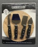 Farberware 5 Piece Cheese Set Cutting Board Knife Appetizer Dinner Party. Fixed Price $10.05.