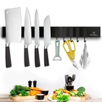 16 Inch Heavy Duty Kitchen Magnetic Strip With Additional 5 Hooks-multipurpos.... Fixed Price $37.63.