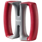 Starfrit Butterfly Knife Sharpener 2 Stage Spring Loaded Ceramic Stones Red. Fixed Price $9.95.