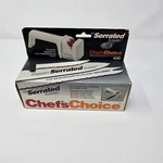 Chef Choice Sharpener First Serrated Knives Manily Operated. Fixed Price $28.50.