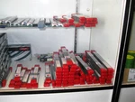 Eastman Cutting Straight Knives 6" ( 1 Dozen ) Made Usa, High Speed Steel. Fixed Price $63.50.