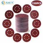 150PCS 5INCH Sanding Discs 8-HOLE Hook&loop Orbital Sander Paper Pads 60-600GRIT. Fixed Price $23.39.