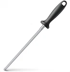Knife Sharpener Rod, Kitchen Knives Carbon Steel Professional. Fixed Price $18.93.