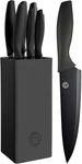 Masterchef Knife Block Set Of 6 Kitchen Knives, Extra Sharp Stainless Steel Blad. Fixed Price $35.40.