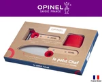Opinel France Petit Chef Kitchen Knife & Finger Guard Peeler Box Set. Fixed Price $64.00.