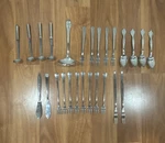 Godinger Oneida National Stainless Steel Flatware Set Spoon Fork Knife Ladle. Fixed Price $59.99.