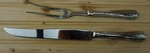 Reed & Barton Dorado Rare Carving Set- Knife, 12 7/8" Fork,, 10". Fixed Price $78.88.
