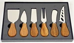Cheese Knives Set Of 6, Classic, Stainless Steel, Spread, Slice, Charcuterie. Fixed Price $13.96.